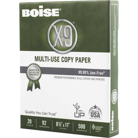 Boise X-9 Multi-Use Copy Paper, Letter Size (8 1/2