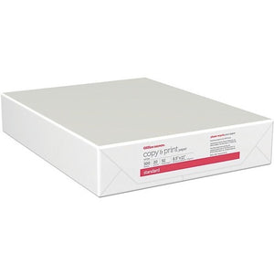 Office Depot Brand Copy And Print Paper, Letter Size (8 1/2" x 11"), 20 Lb, Ream Of 500 Sheets